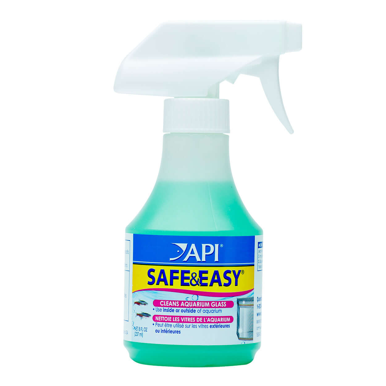 AP SAFE & EASY GLASS CLEANER-8 OZ API