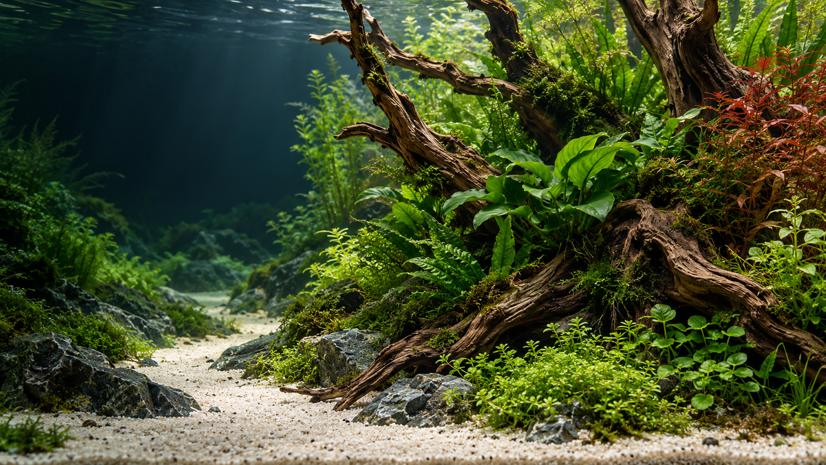 Aquascaping: compose a living landscape