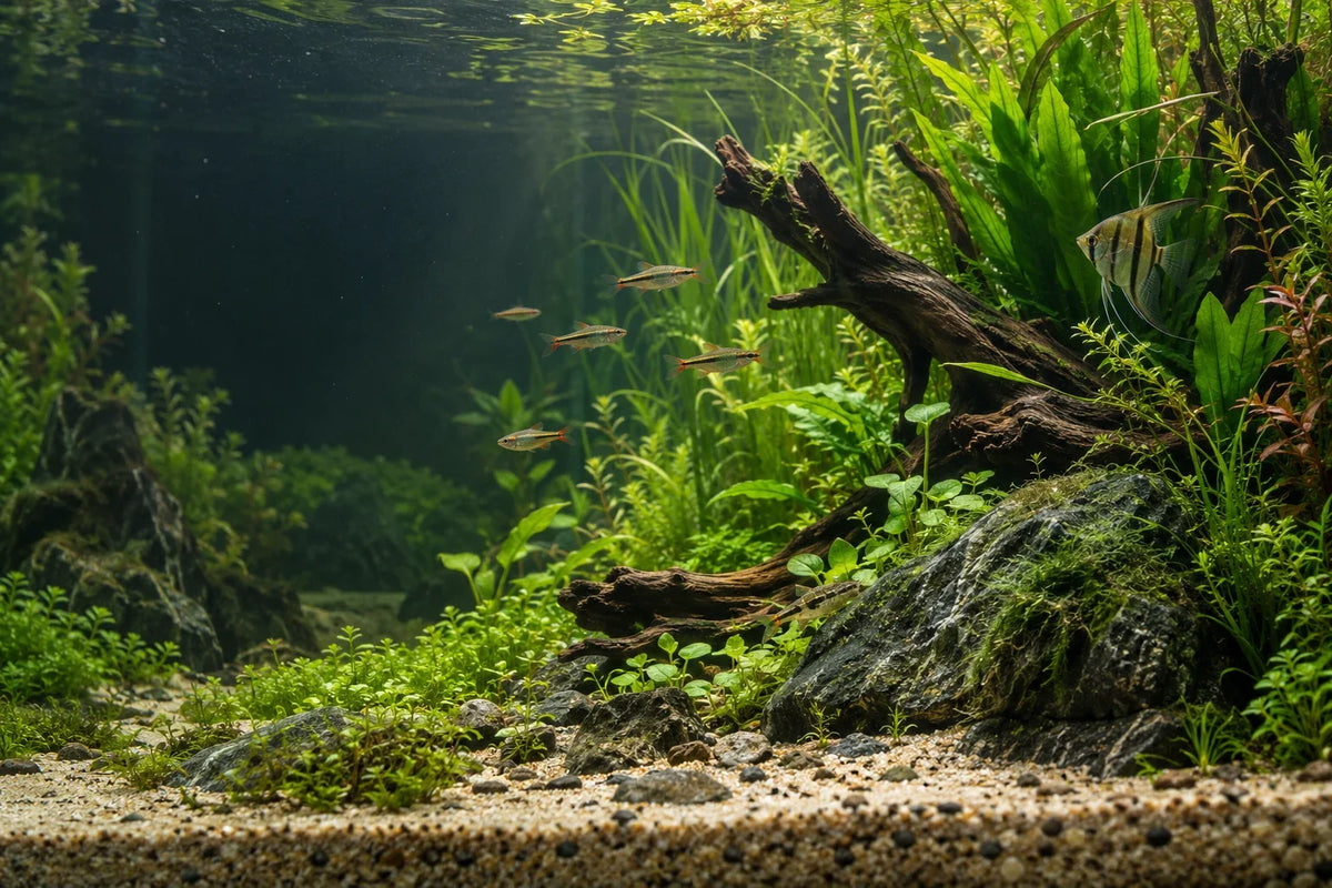 Identify aquarium algae: forms, clues and first steps