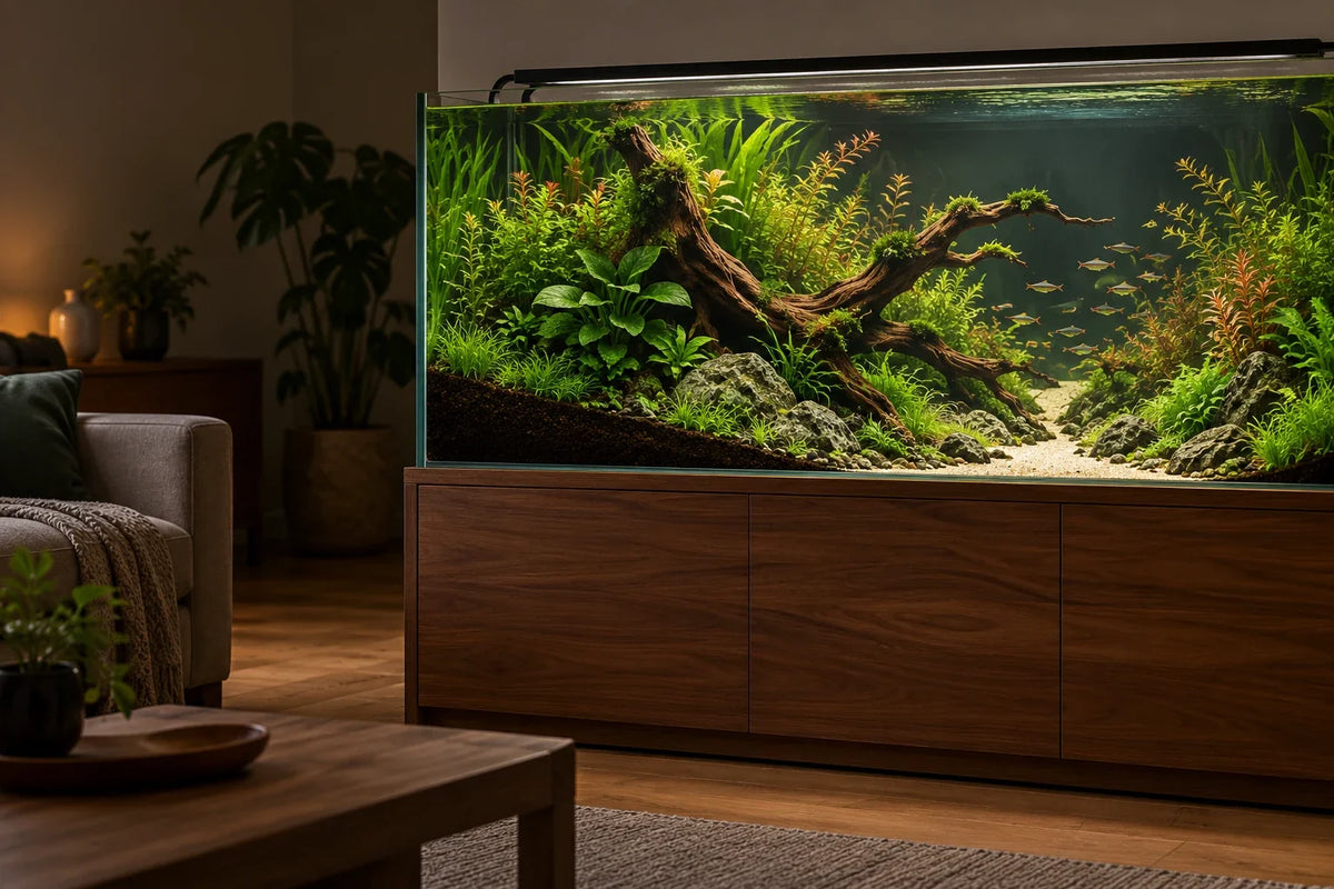 Planning a planted aquarium: from idea to planting