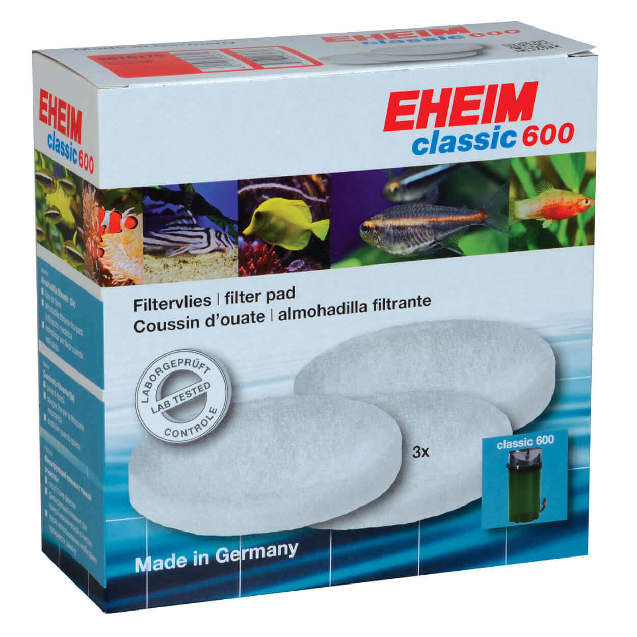 Fine Filter Pads for 2217 Canister Filter - 3 pk Eheim