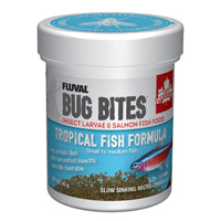 Microgranulés Bug Bites Fluval pour poissons tropicaux de petite à moyenne taille, 0,7-1 mm, 45 g
