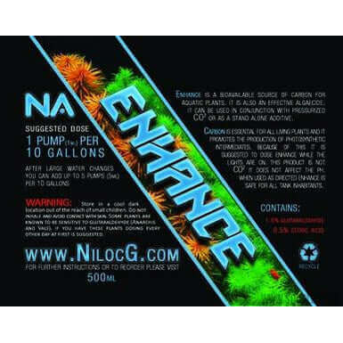 Enhance liquid carbon supplement NilocG Aquatics